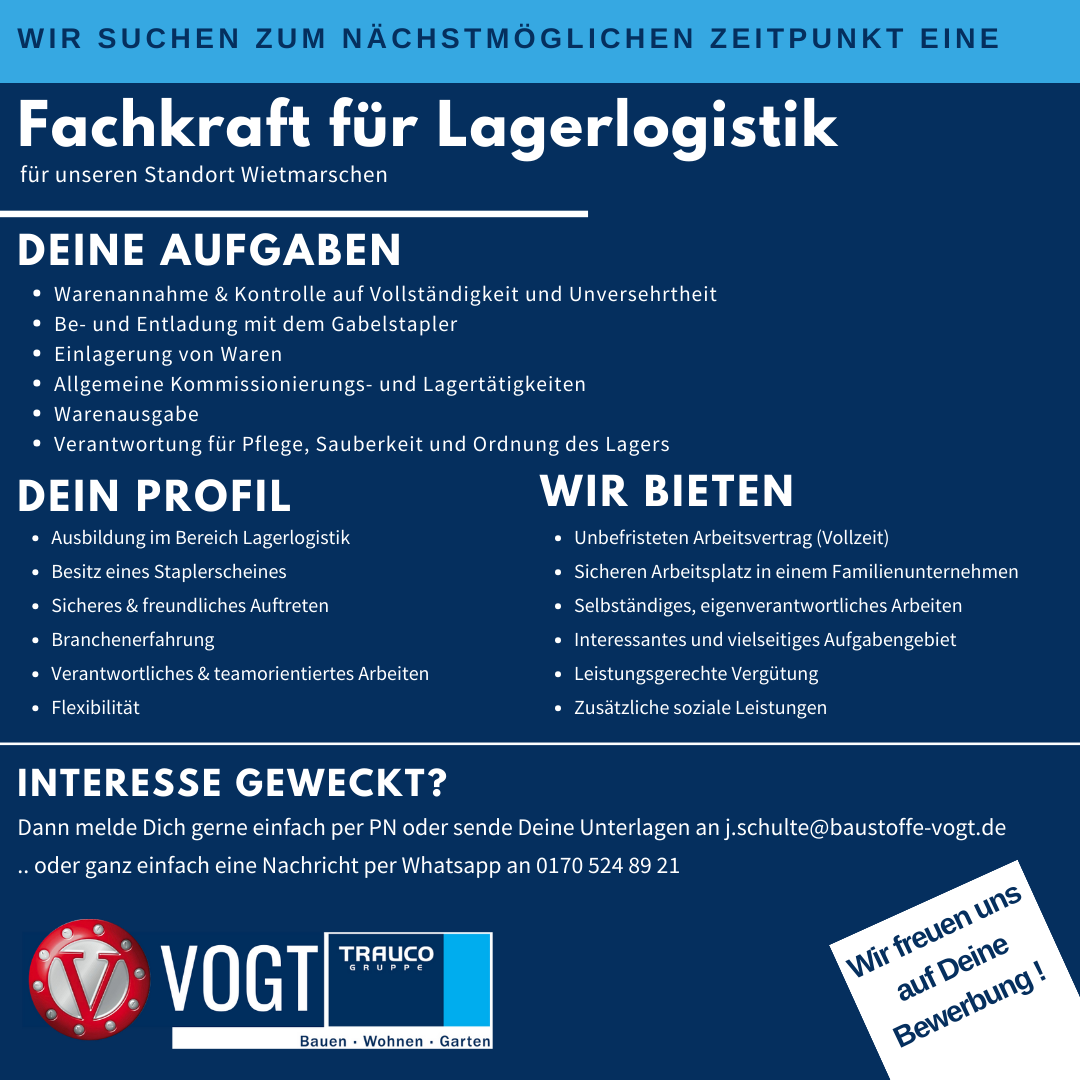Willkommen Baustoffe Vogt Lohne / Wietmarschen Baustoffe Vogt GmbH
